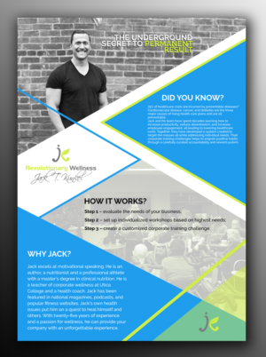 Flyer-Design von Glenn 3 für Jack Kunkel's Revolutionary Wellness | Design #17896771
