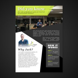 Flyer-Design von AS|AD für Jack Kunkel's Revolutionary Wellness | Design #17892800