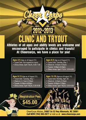 cca flyer 2012-2013 | Diseño de Flyer por Andreev