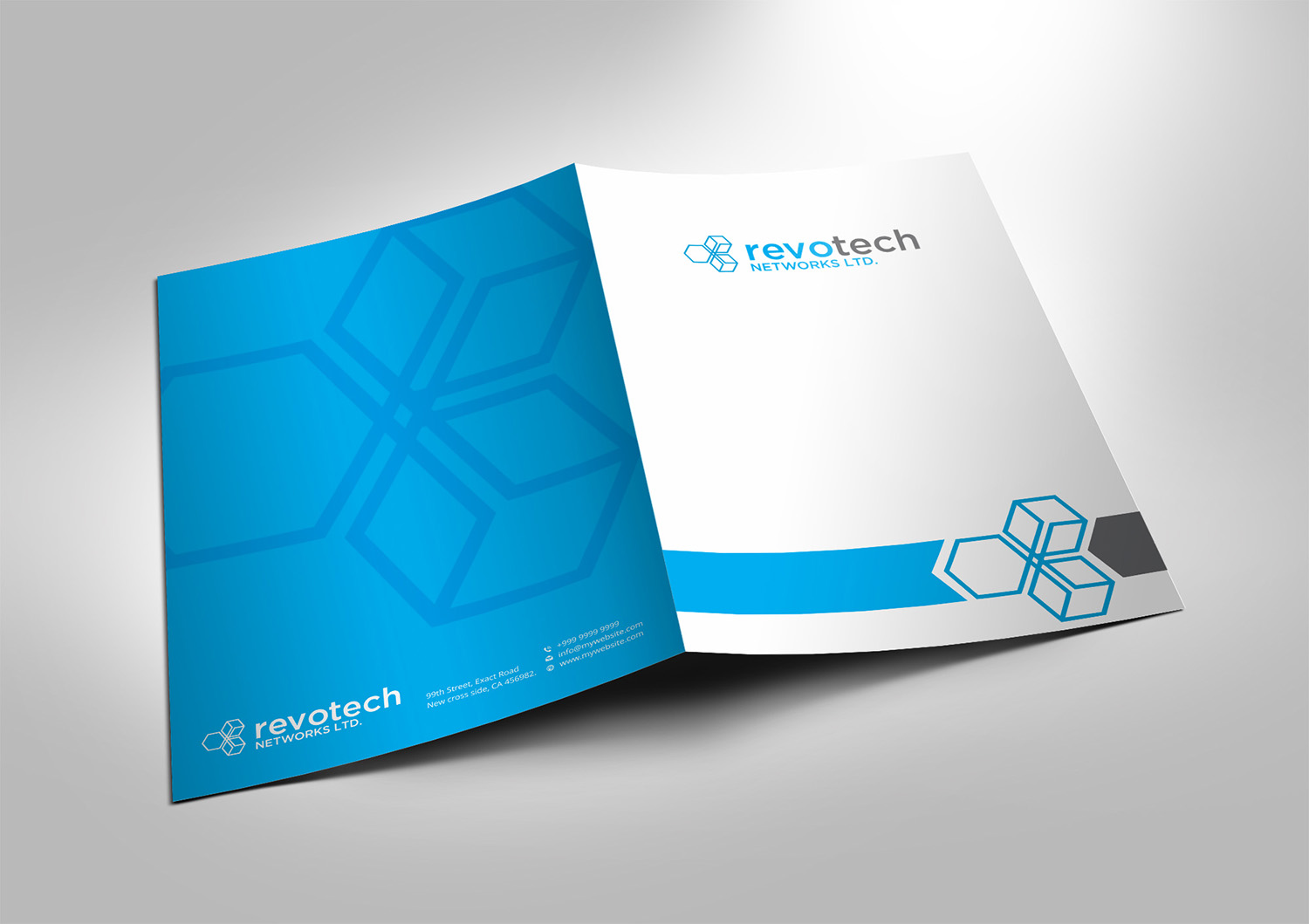 Stationery Design by Xpert for Revotech Networks Ltd. | Design #17812267