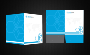 Revotech Networks Presentation Folder | Stationery Design by SL Designer