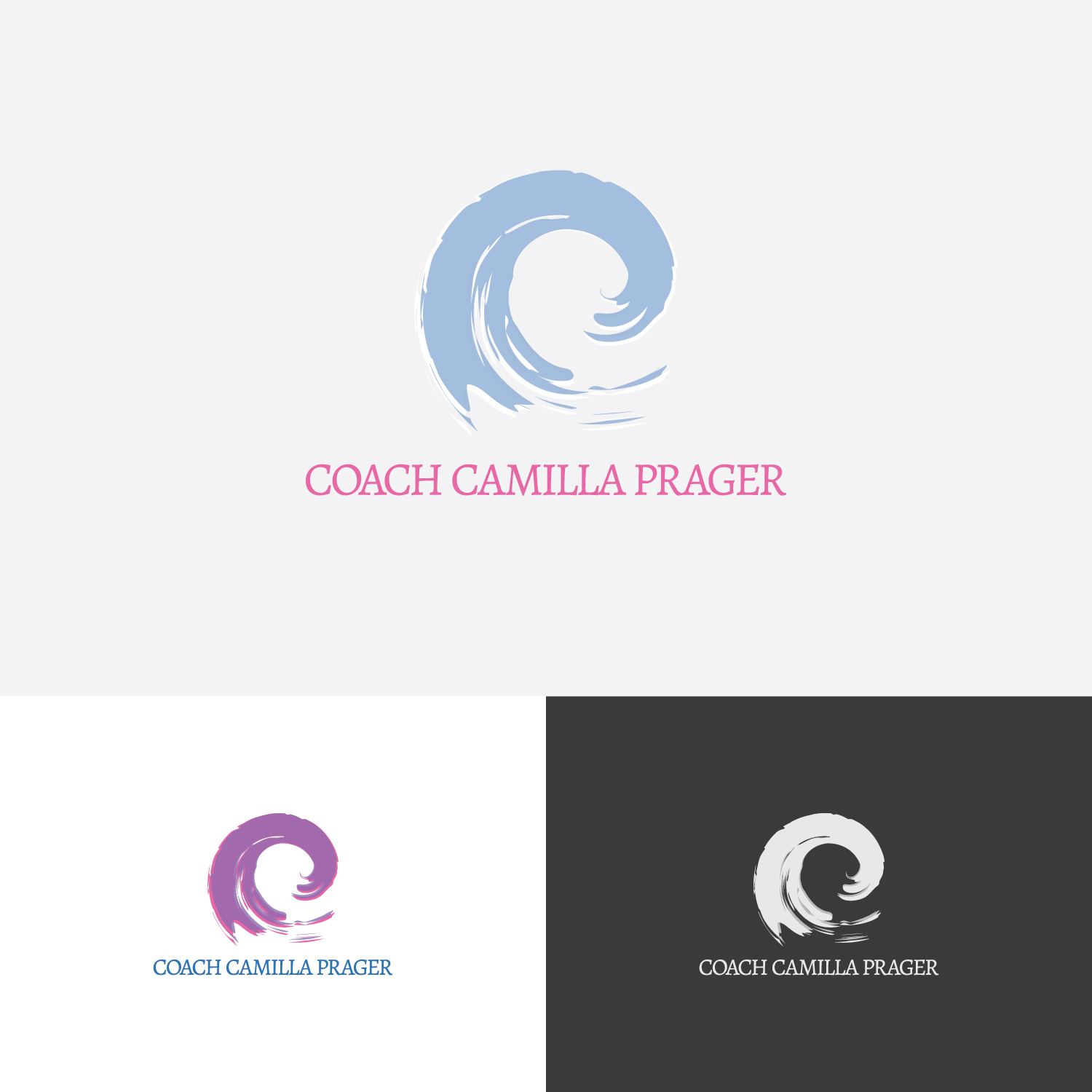 Logo Design by AktharArziki for Coach Camilla Prager (Power Educations) | Design #17835534