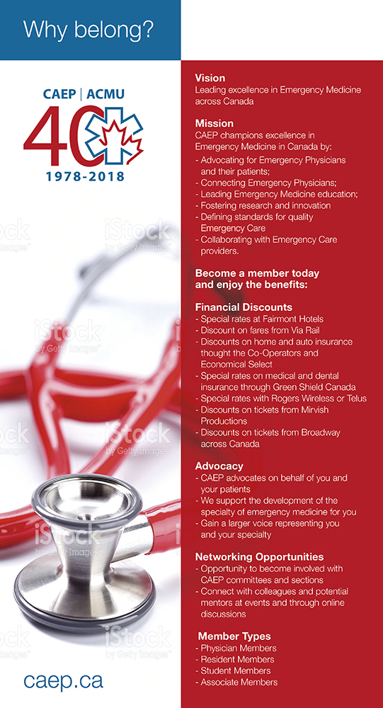 Poster Design by Peter Huck for Canadian Association of Emergency Physicians | Design #17832134