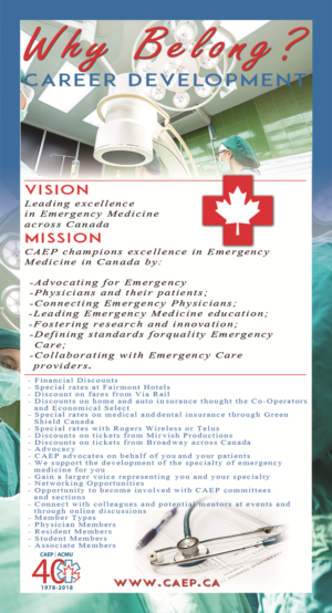 Poster Design by Mama Guska for Canadian Association of Emergency Physicians | Design #17863726