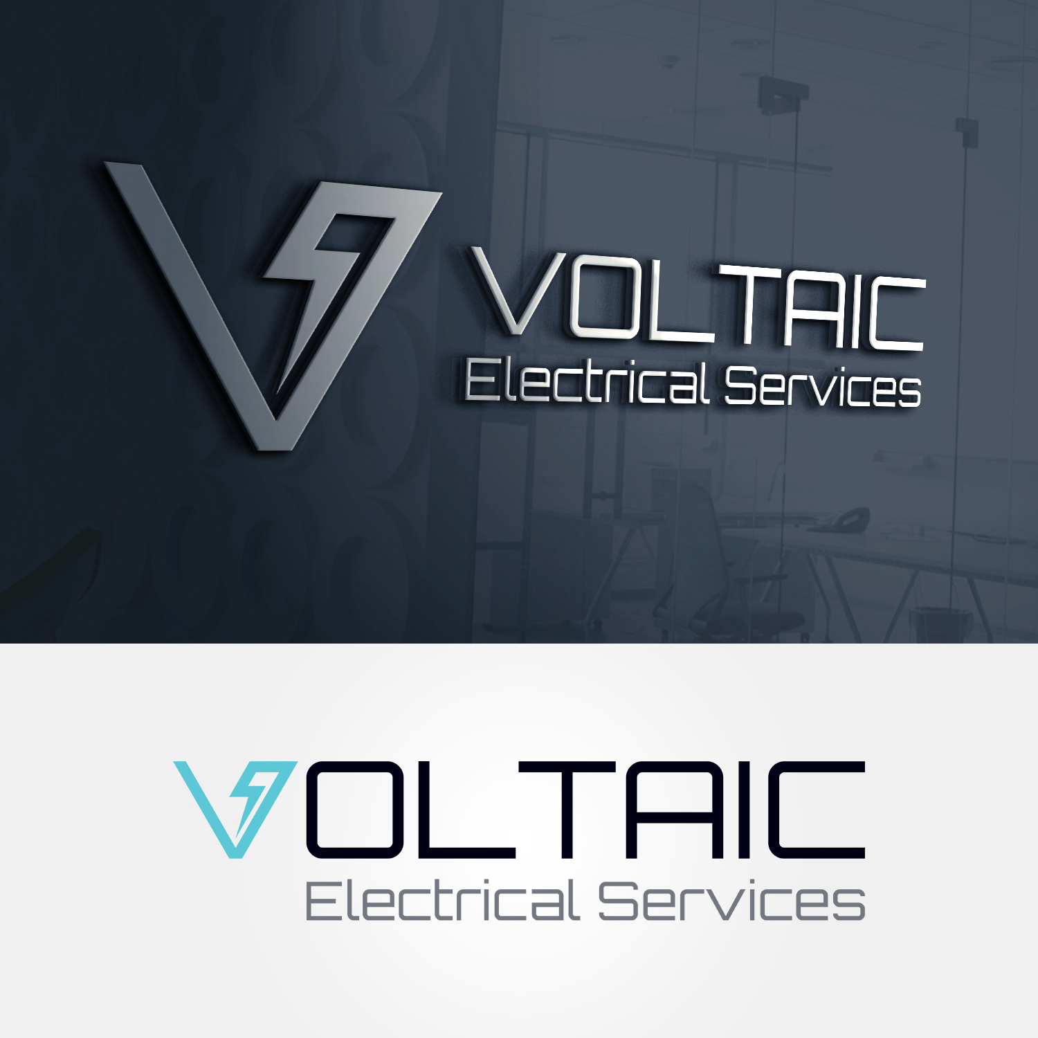 Logo-Design von GRAFFYC für Voltaic electrical services | Design #17820998