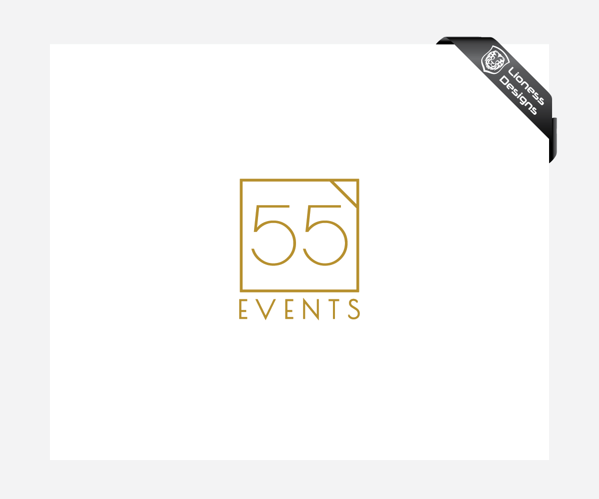 Diseño de Logo por Lioness Designs para 55 events | Diseño #17863681