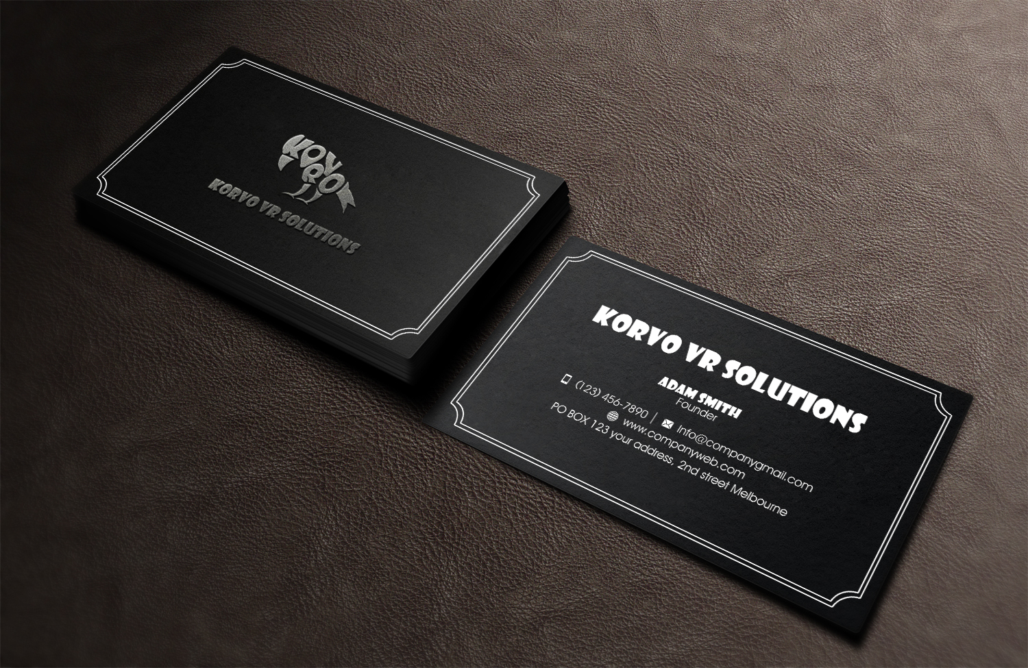 Design de Logo par SL Designer pour Korvo VR Solutions | Design #17820744