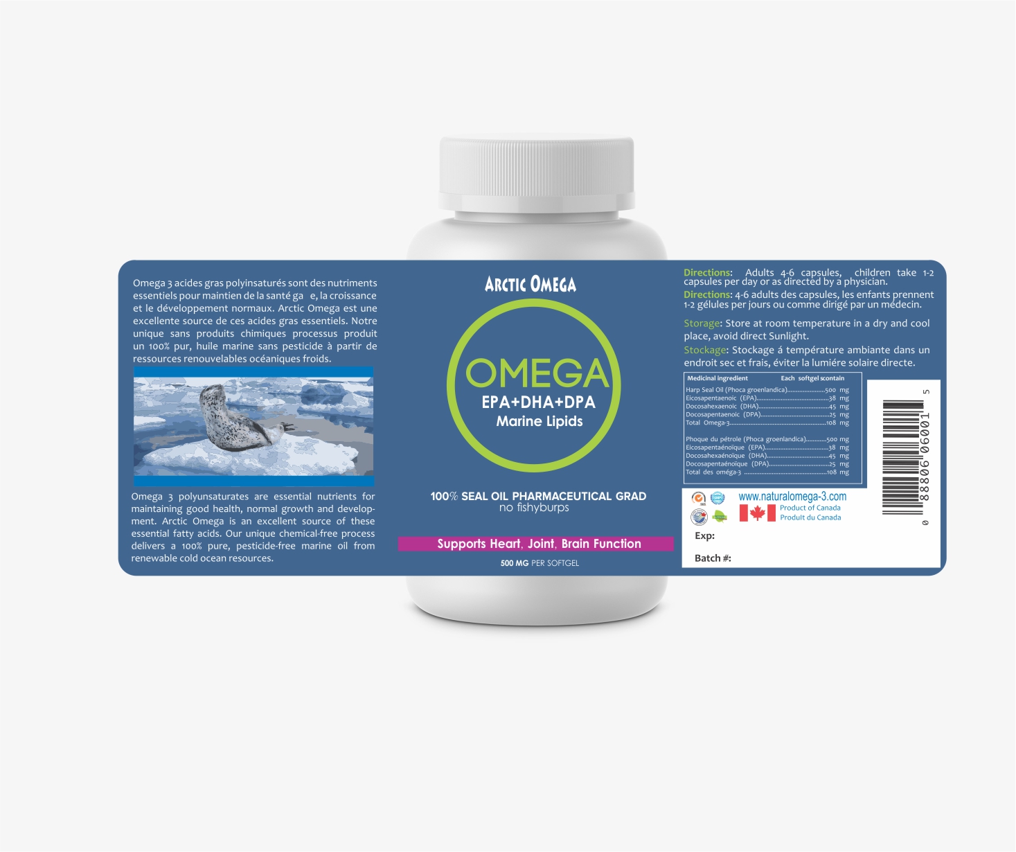 Label Design by fumbh.designs for NUTRICAN INC. | Design #17817985
