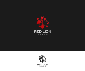 Red Lion Herbs | Logo-Design von aglaronde23