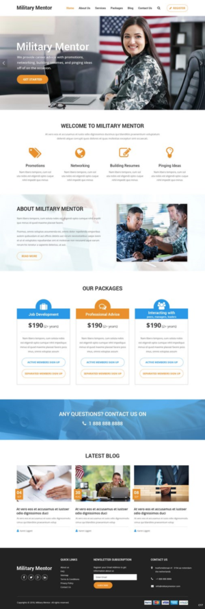 Web Design by pb for this project | Design: #17820205