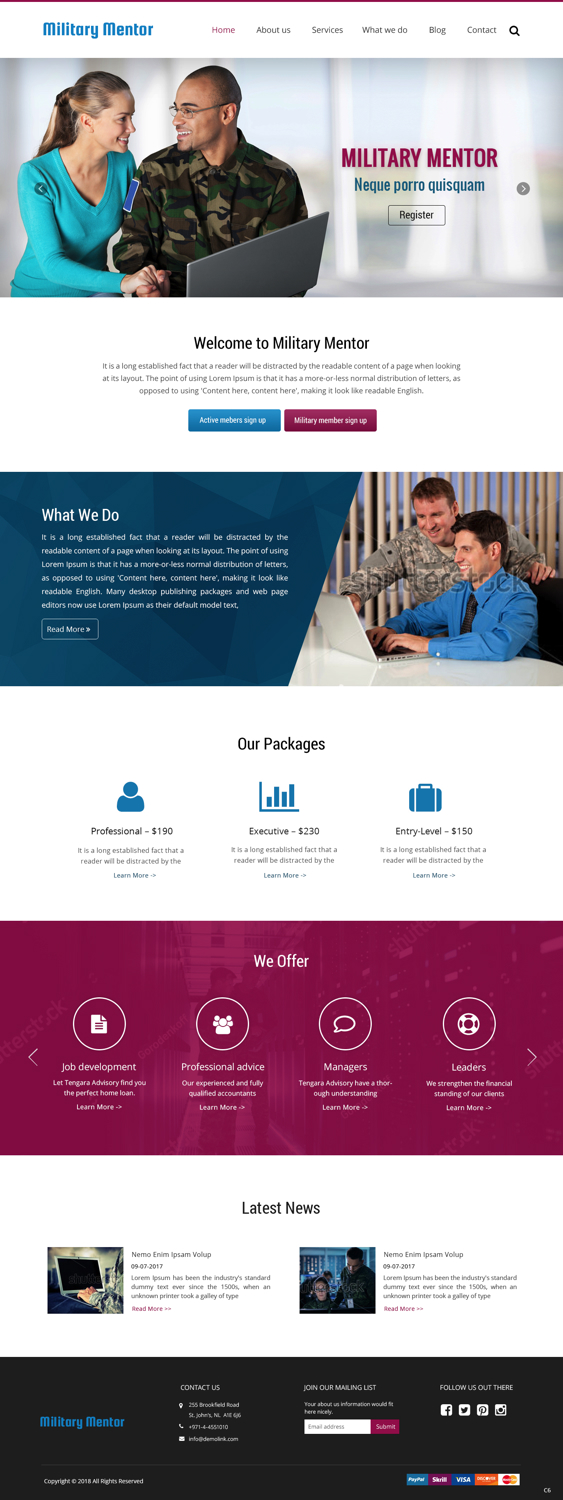 Web Design par pb pour ce projet | Design #17820661