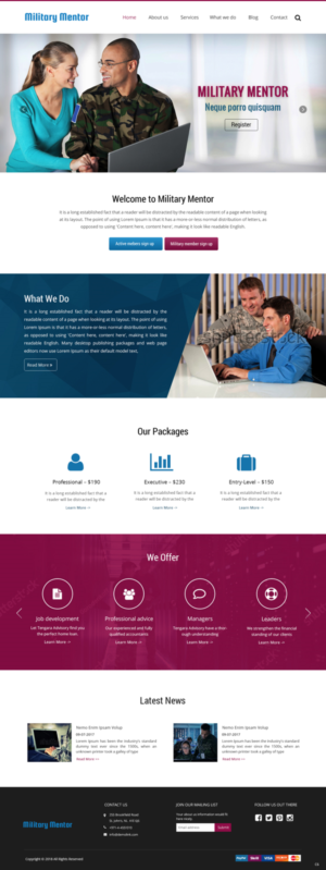 Web Design by pb for this project | Design: #17820661
