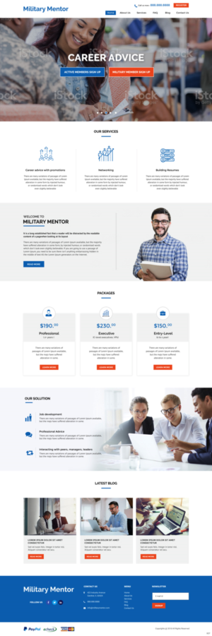Web Design by pb for this project | Design: #17820663