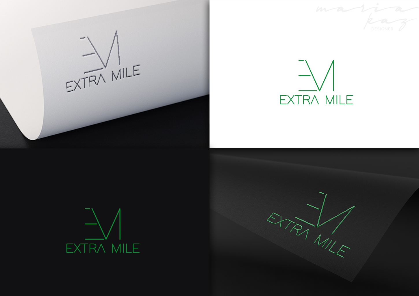 Logo Design by maria-kaz for Extra Mile Iceland | Design #17844904