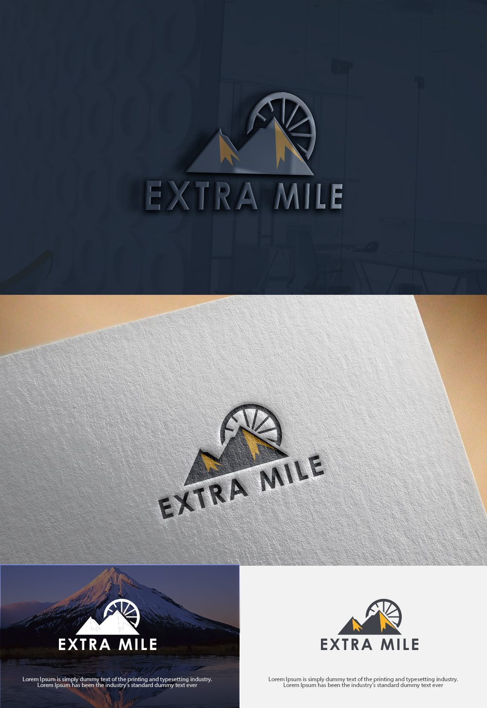 Logo Design by dr ghulam mustafa sahab for Extra Mile Iceland | Design #17837111