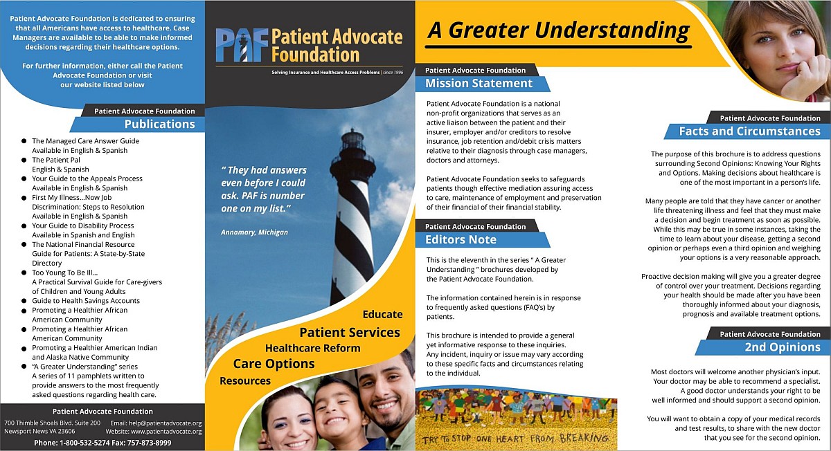 Patient Advocacy Brochures Child Advocates Trifold Brochure Template