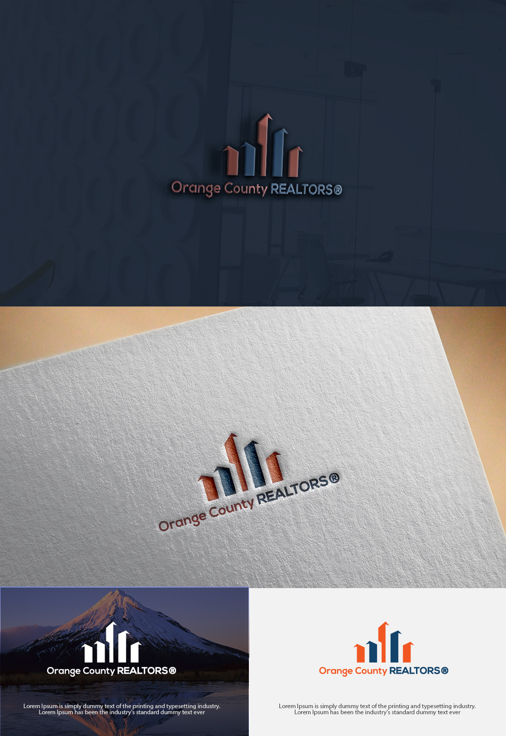 Logo Design by dr ghulam mustafa sahab for Orange County REALTORS® | Design #17838507