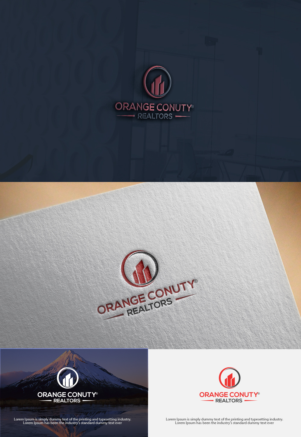 Logo Design by dr ghulam mustafa sahab for Orange County REALTORS® | Design #17850324