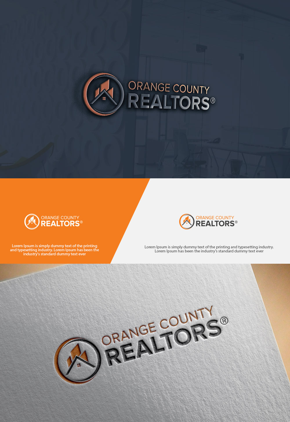 Logo Design by dr ghulam mustafa sahab for Orange County REALTORS® | Design #17884885