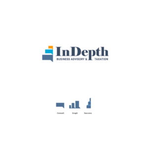 Logo Design by SRJ for Indepth Business Advisory & Taxation Pty Lyd | Design: #17862401
