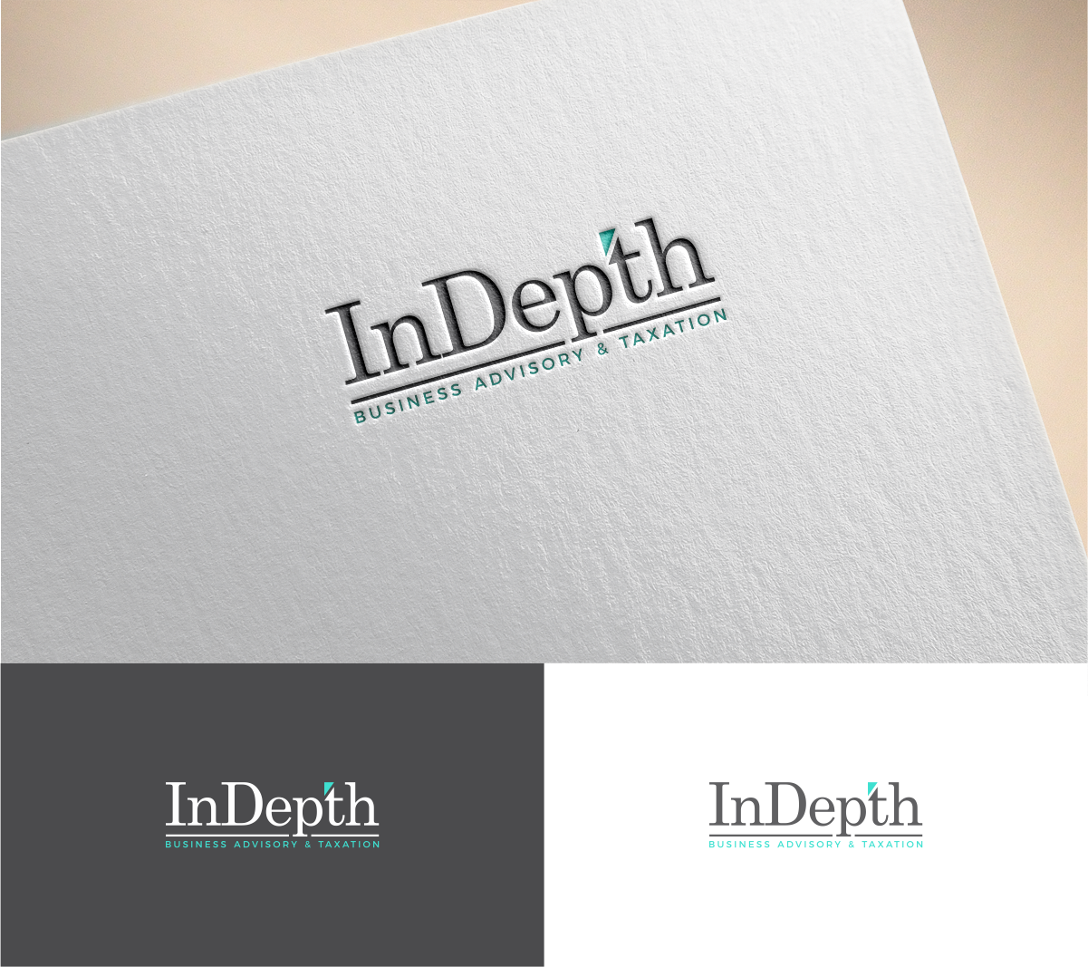 Logo-Design von MKR für Indepth Business Advisory & Taxation Pty Lyd | Design #17892665