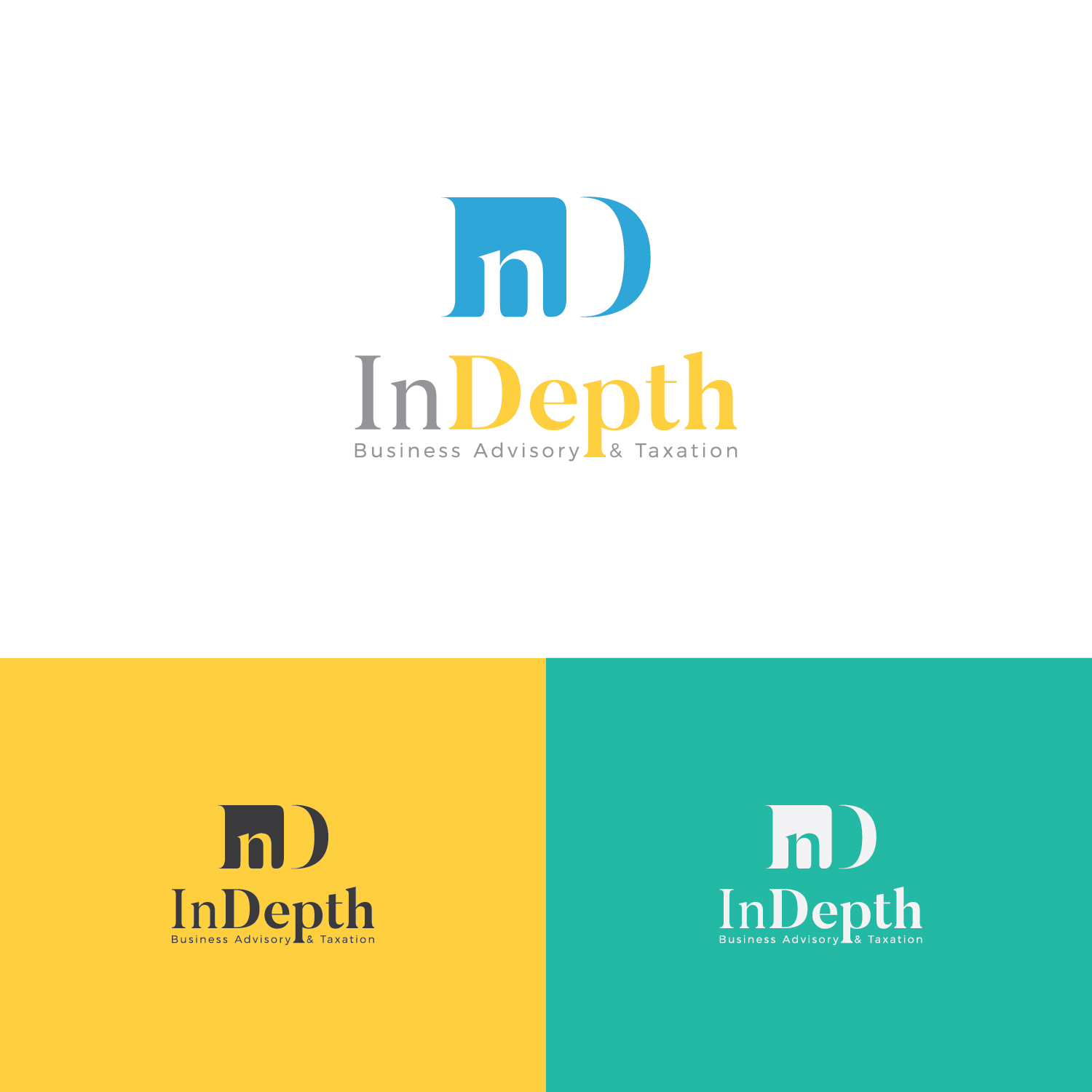 Logo Design by AktharArziki for Indepth Business Advisory & Taxation Pty Lyd | Design #17827430