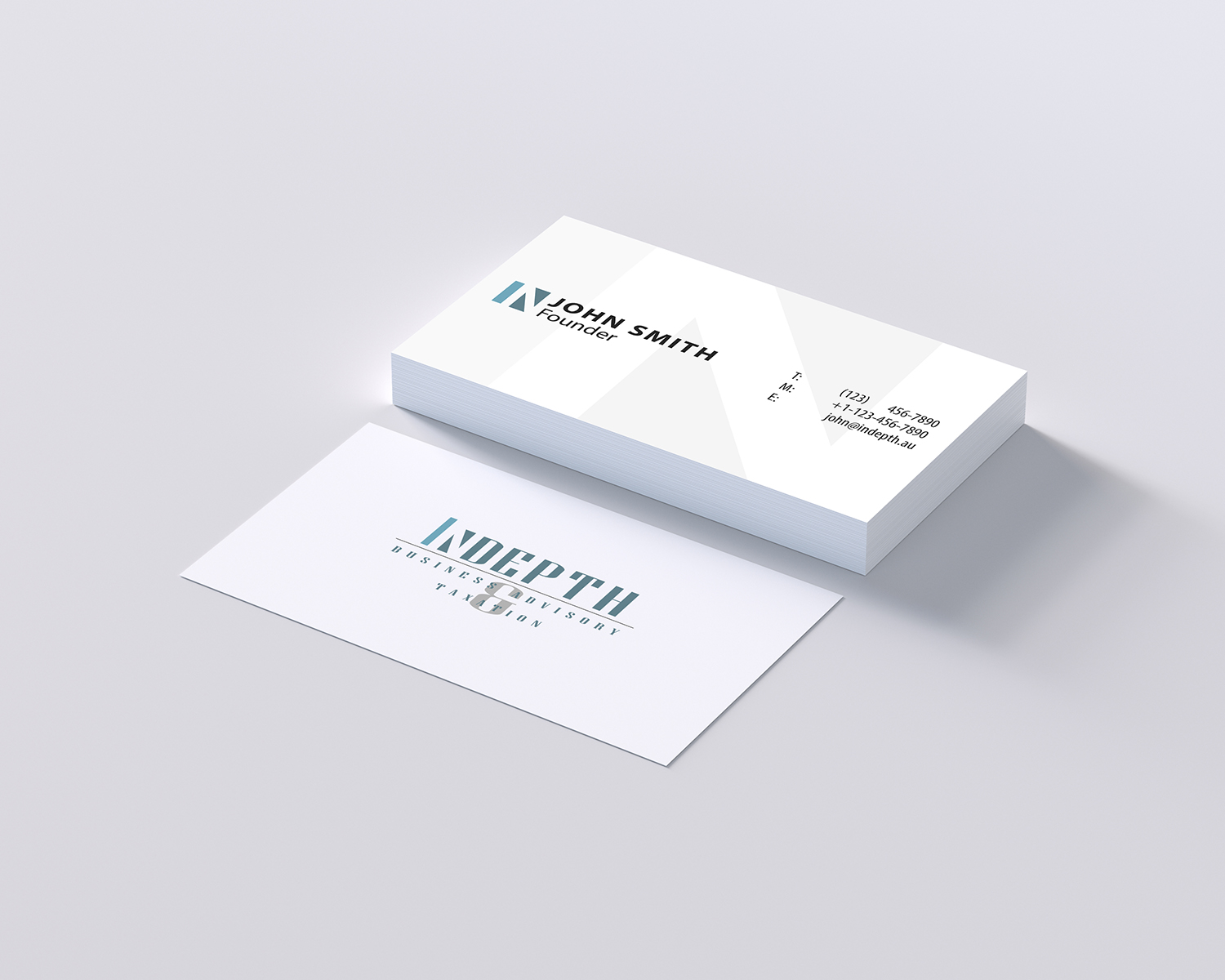 Diseño de Logo por Mews para Indepth Business Advisory & Taxation Pty Lyd | Diseño #17836156