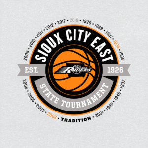 Basketball State Tournament Shirt based on mock up provided | T-shirt Design by Love Buzz