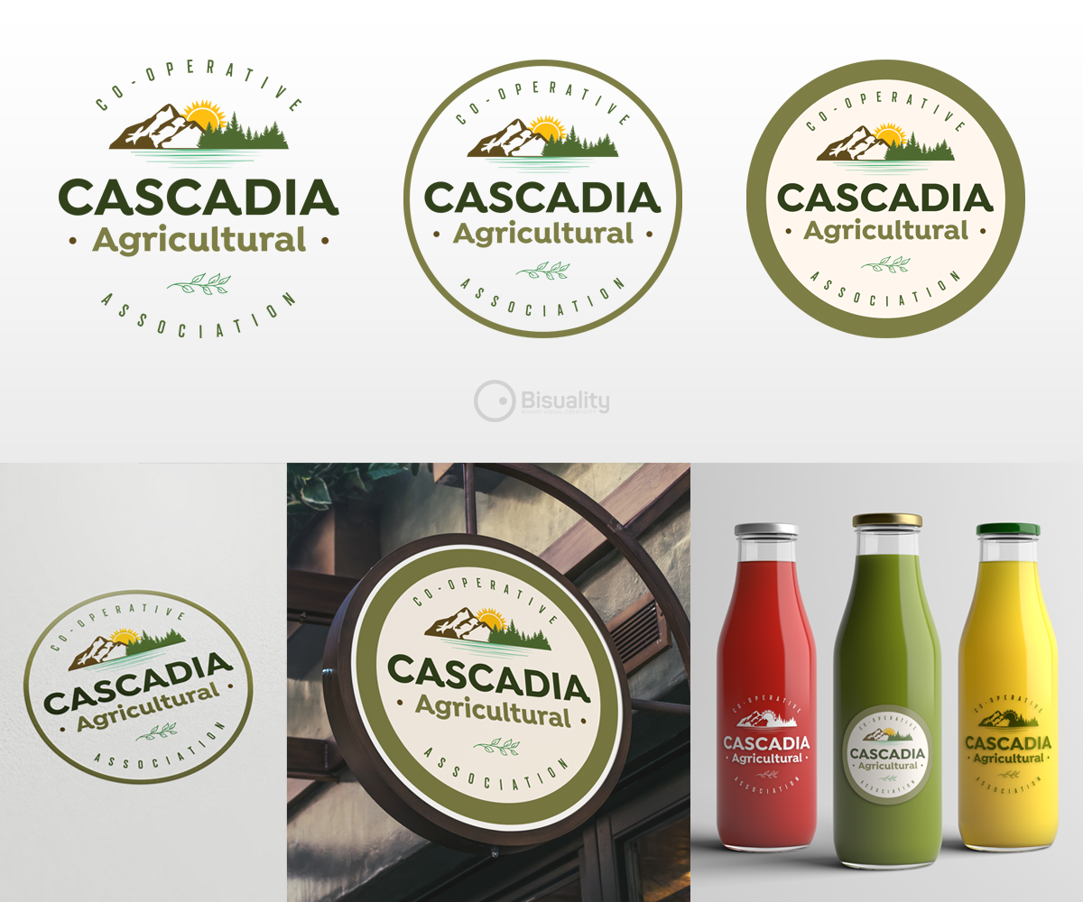 Design de Logo par Bisuality pour Cascadia Agricultural Co-operative Association | Design : #17916609