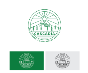 Cascadia Agricultural Co-operative Association | Logo-Design von Hung Phung
