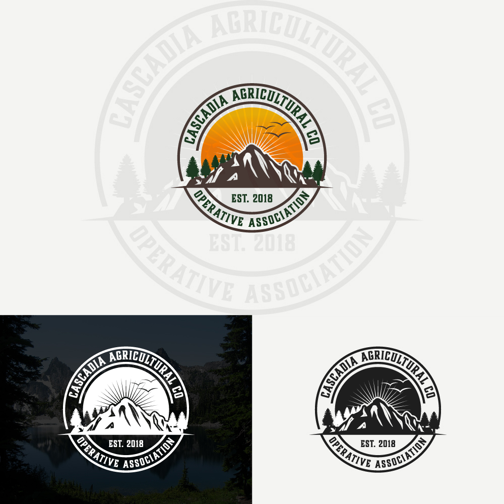 Logo Design by sushsharma99 for Cascadia Agricultural Co-operative Association | Design #17825966