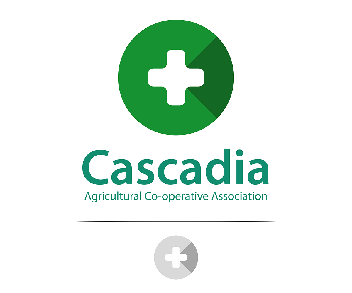 Logo Design by Rawrandrawr for Cascadia Agricultural Co-operative Association | Design #17897427