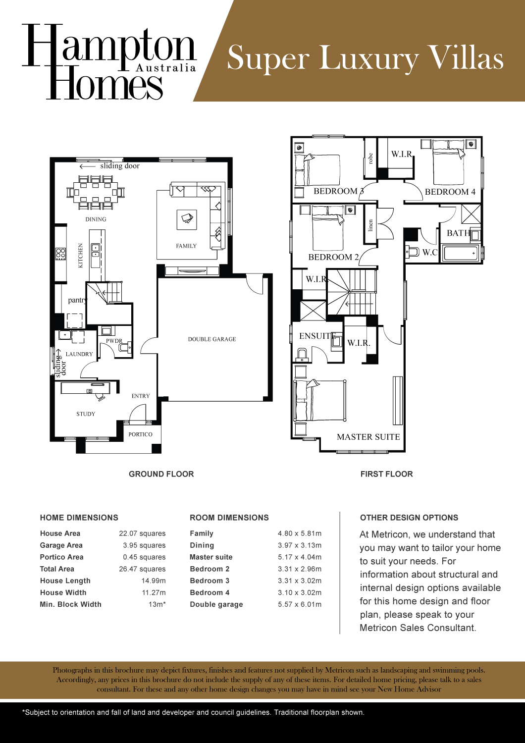 Brochure Design by Impressive Sol for Hampton Homes | Design #17817043