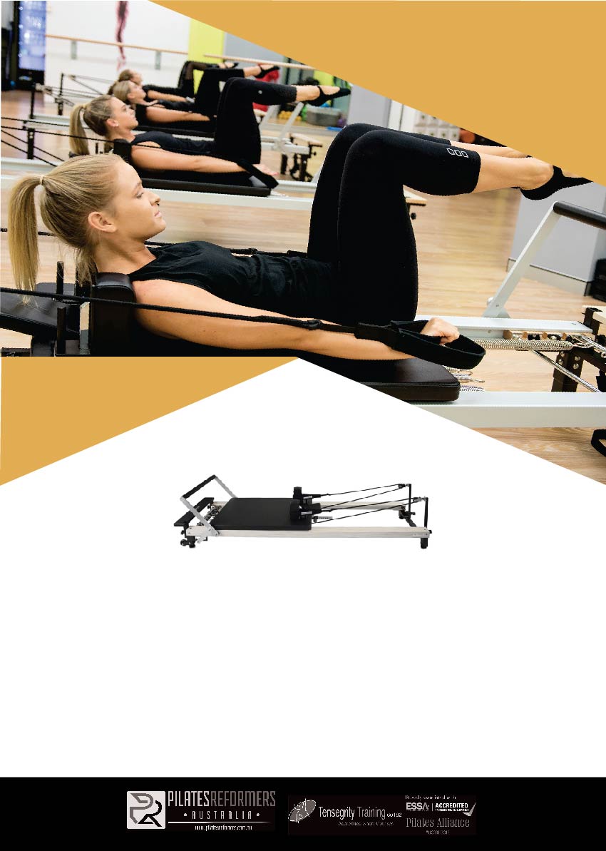 Broschüren-Design von senja für Pilates Reformers Australia | Design #17829128