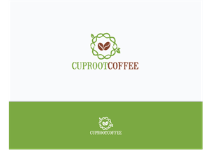 Cuproot Coffee | Logo Design by jaime.sp