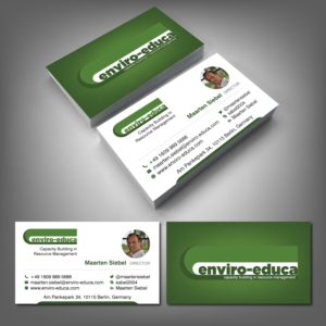 Business Card Design by adiazudin for ENVIRO-EDUCA | Design: #17822632