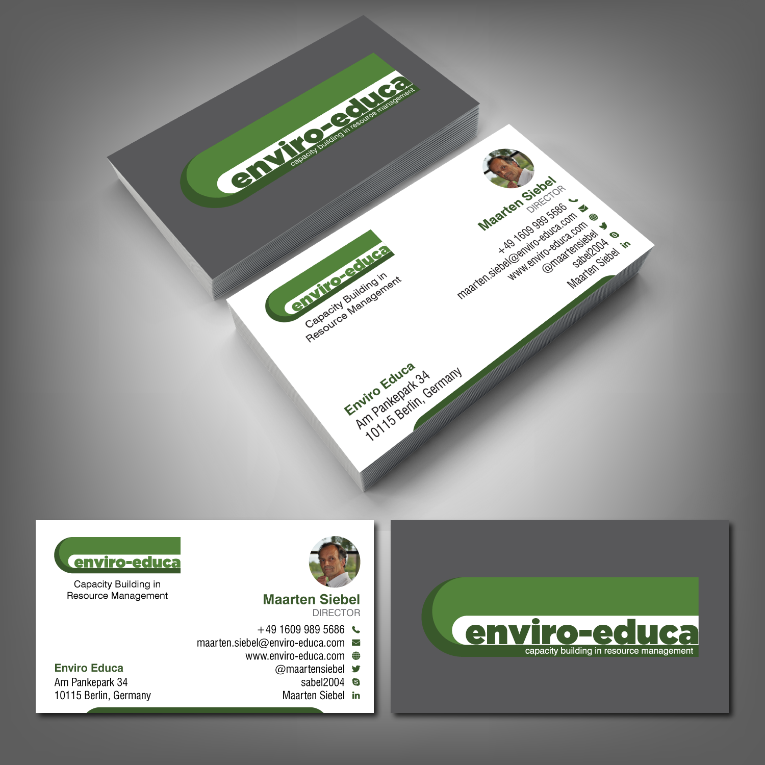 Business Card Design by adiazudin for ENVIRO-EDUCA | Design #17822633