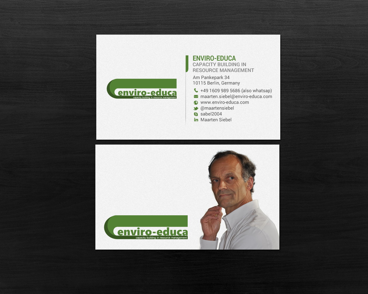 Business Card Design by chandrayaan.creative for ENVIRO-EDUCA | Design #17858214