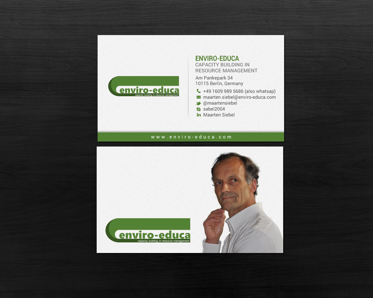 Business Card Design by chandrayaan.creative for ENVIRO-EDUCA | Design #17858215