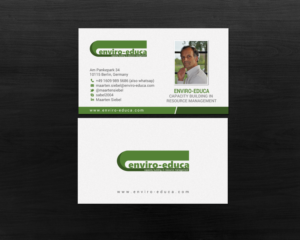 Business Card Design by chandrayaan.creative for ENVIRO-EDUCA | Design: #17858216