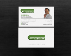 Business Card Design by chandrayaan.creative for ENVIRO-EDUCA | Design: #17858218