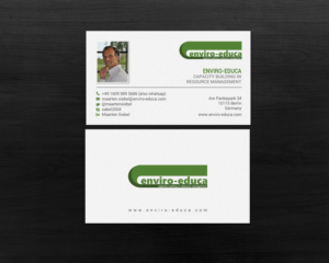 Business Card Design by chandrayaan.creative for ENVIRO-EDUCA | Design: #17858286