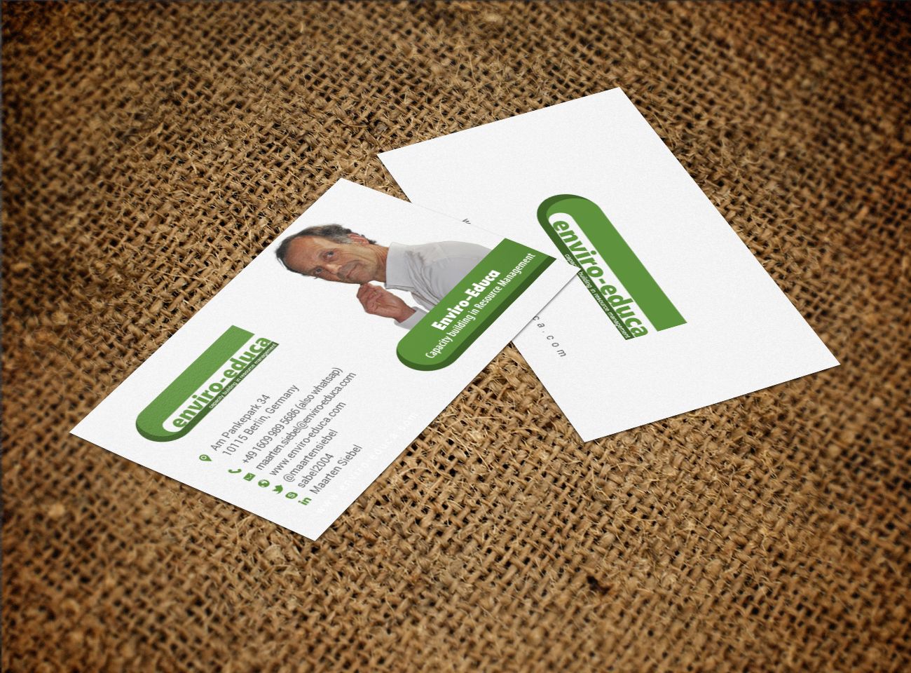 Business Card Design by chandrayaan.creative for ENVIRO-EDUCA | Design #17860610