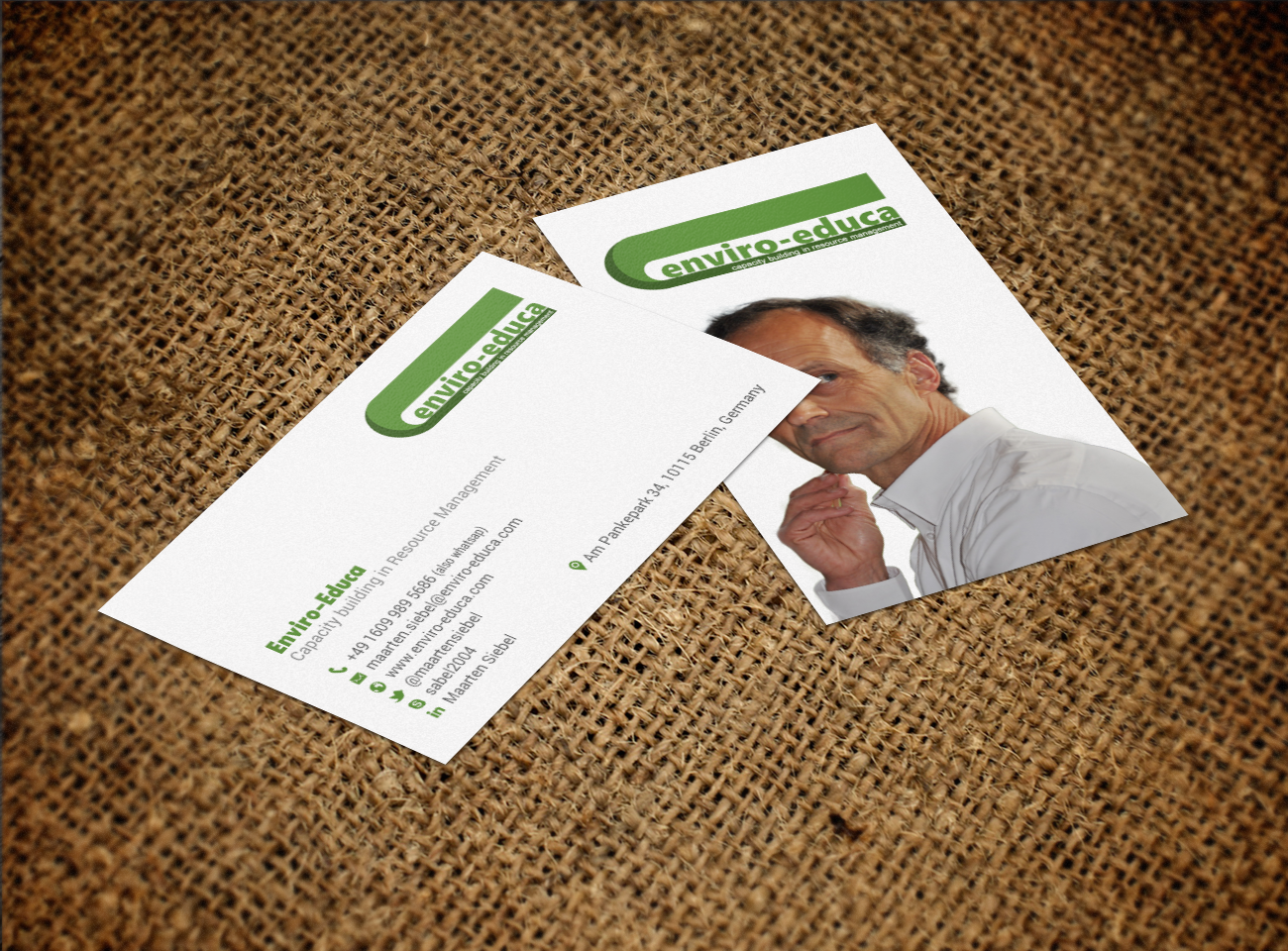 Business Card Design by chandrayaan.creative for ENVIRO-EDUCA | Design #17860613