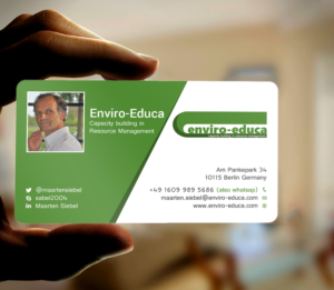 Business Card Design by Tripti Ranjan Gain for ENVIRO-EDUCA | Design: #17824832