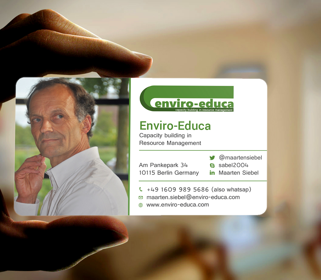 Business Card Design by Tripti Ranjan Gain for ENVIRO-EDUCA | Design #17824833