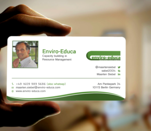 Business Card Design by Tripti Ranjan Gain for ENVIRO-EDUCA | Design: #17824842
