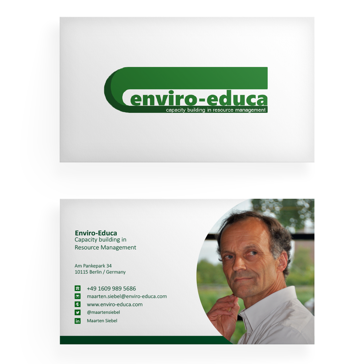 Business Card Design by Blue Dog for ENVIRO-EDUCA | Design #17864401