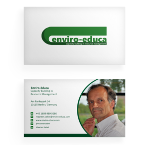 Business Card Design by Blue Dog for ENVIRO-EDUCA | Design: #17864402