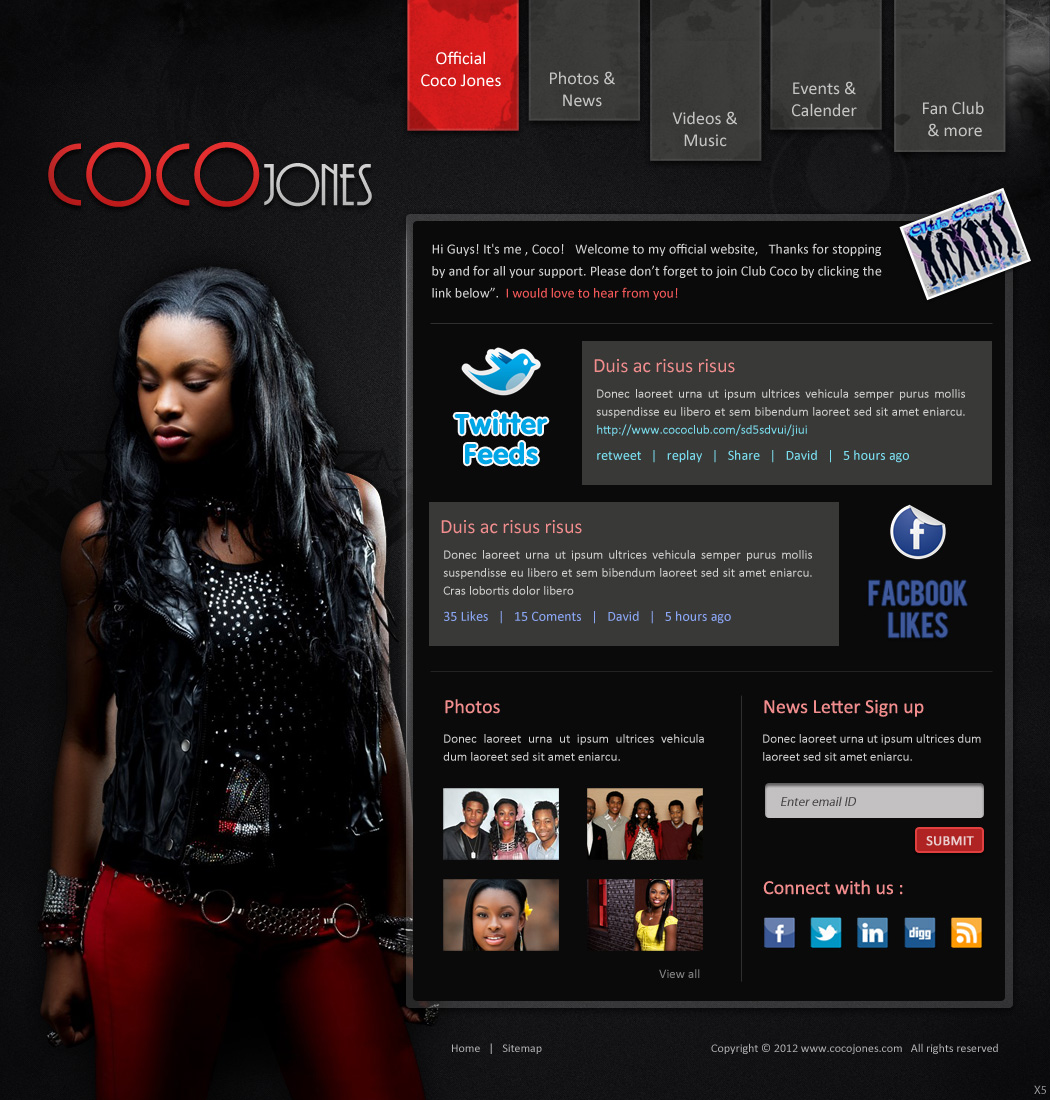 Web Design by pb for Real U Inc | Design #649338